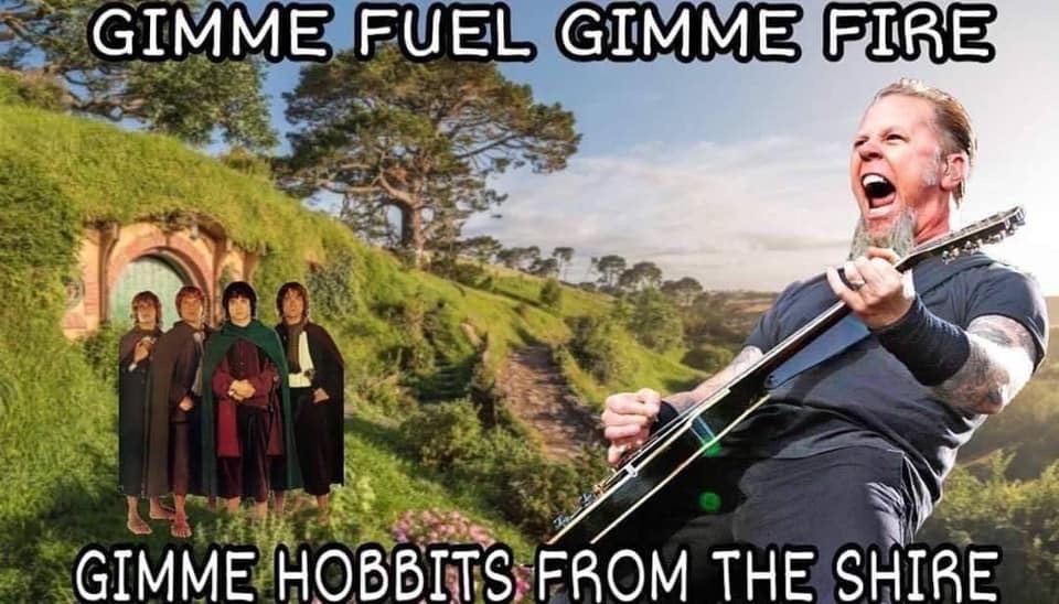 The Shire - Gimme Fuel Gimme Fire Gimme Hobbits From The Shire