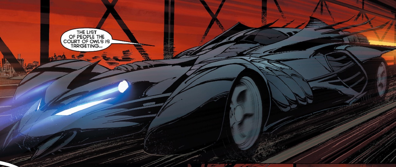 batmobile comics - The List Of People The Court Of Owls Is Targeting...