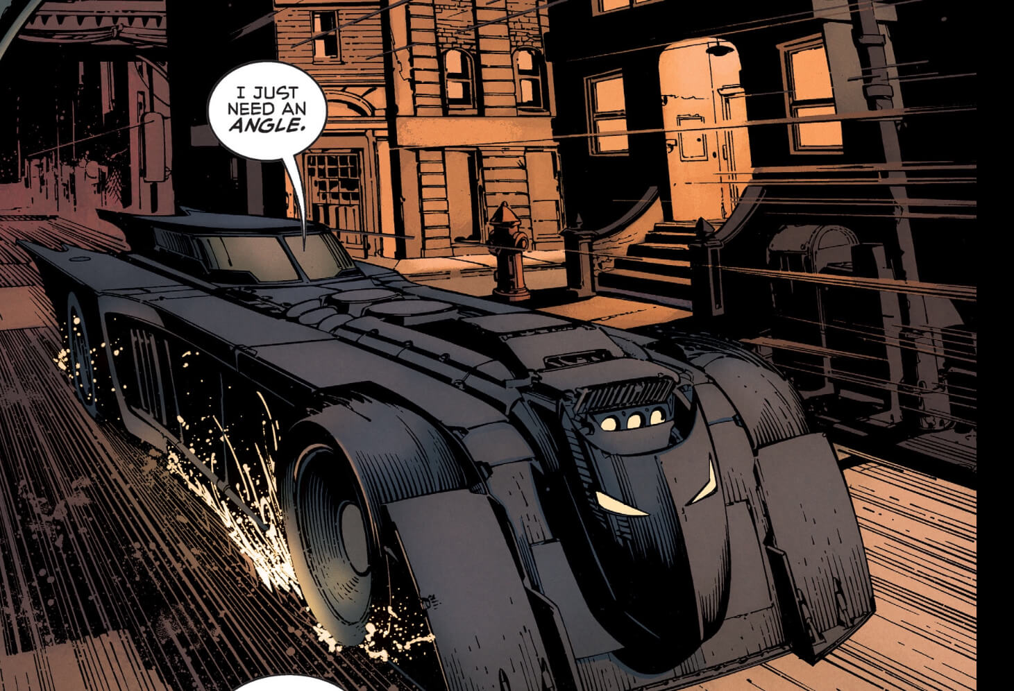batmobile comics - I Just Need An Angle