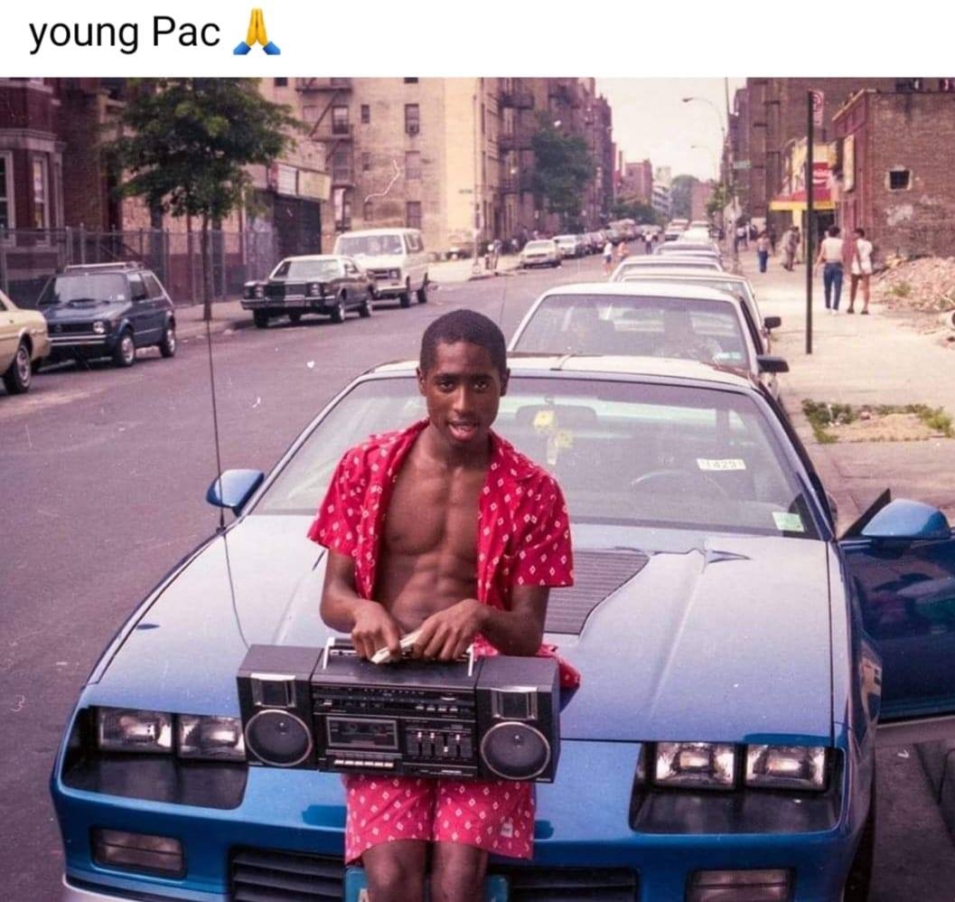 Tupac Shakur - young Pac.