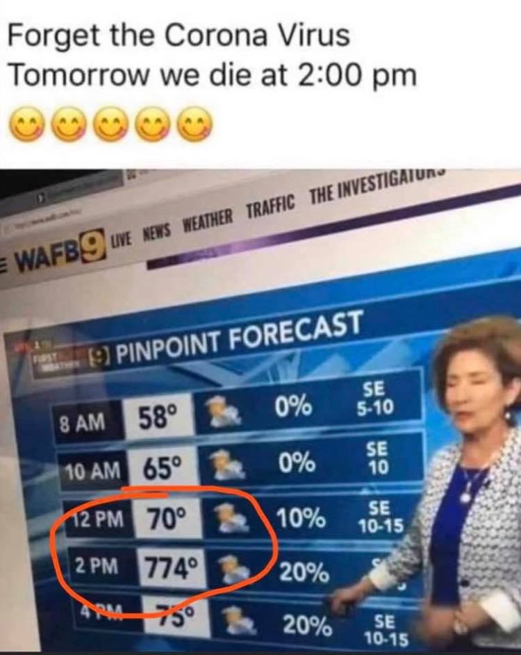rain forecast - Forget the Corona Virus Tomorrow we die at Wafbouve News Weather Traffic The Investigatur 19 Pinpoint Forecast 8 Am 58 0% 5 Se 10 10 Am 65 0% 10% Se 1015 12 Pm 70 2 Pm 7740 20% Atm 75 20% Se 1015