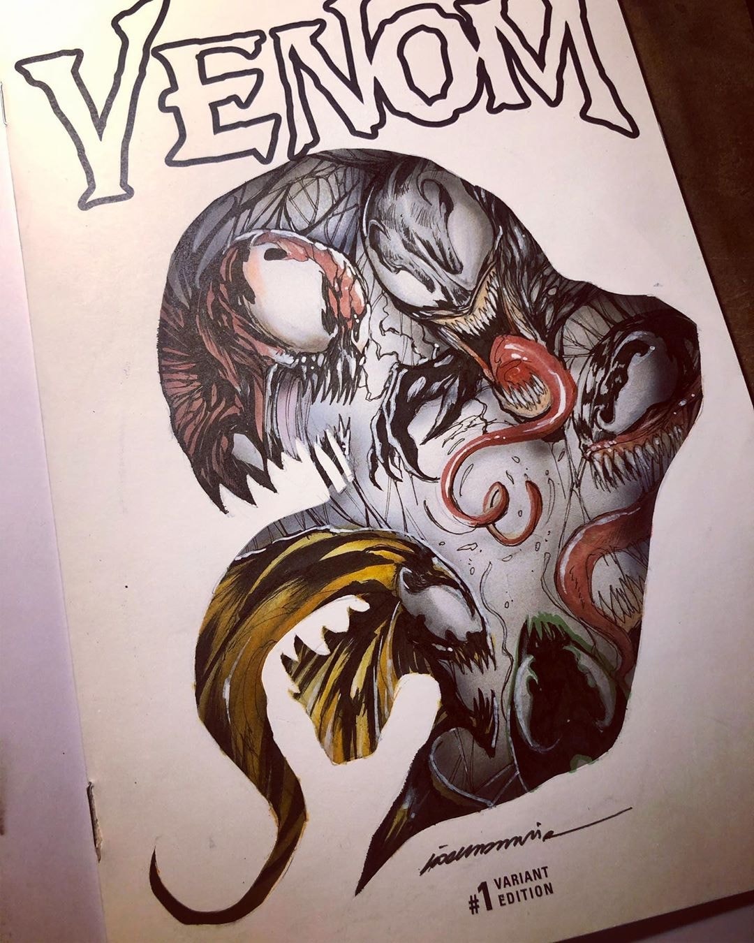 fictional character - Venom fermonnie Variant Edition