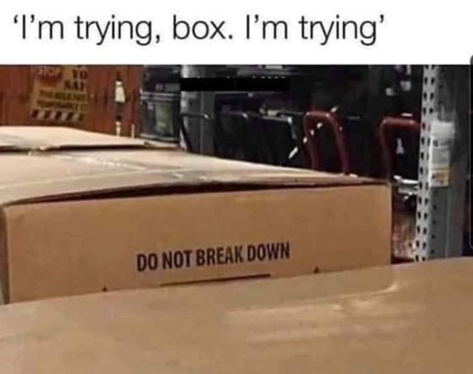 im trying box i m trying - I'm trying, box. I'm trying' Do Not Break Down