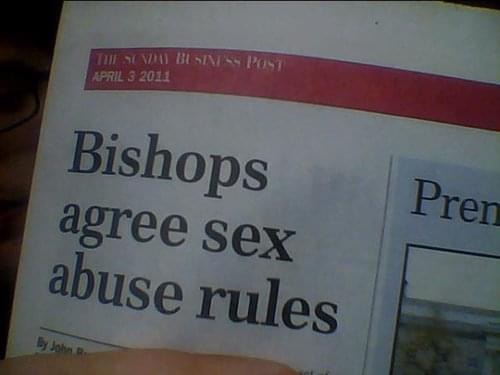 down - Til Sou Business Post Pren Bishops agree sex abuse rules Yol