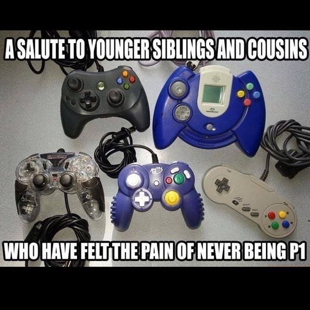 sibling with unplugged controller - A Salute To Younger Siblings And Cousins Who Have Felt The Pain Of Never Being P1