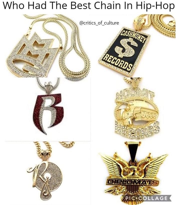 earrings - Who Had The Best Chain In HipHop Gogos Records Diplomats Pacicollage