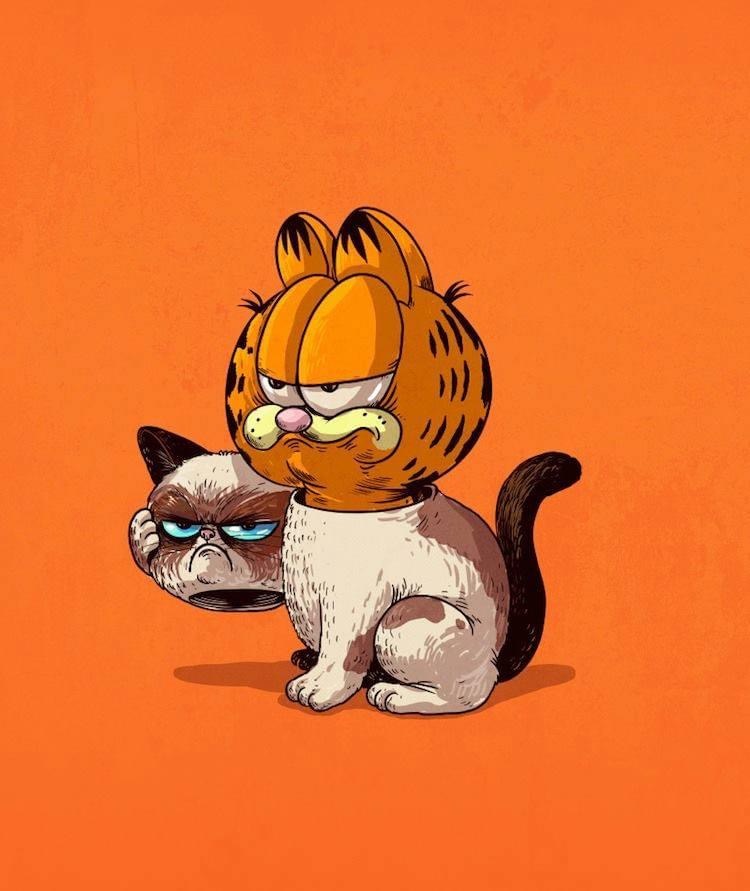 garfield grumpy cat
