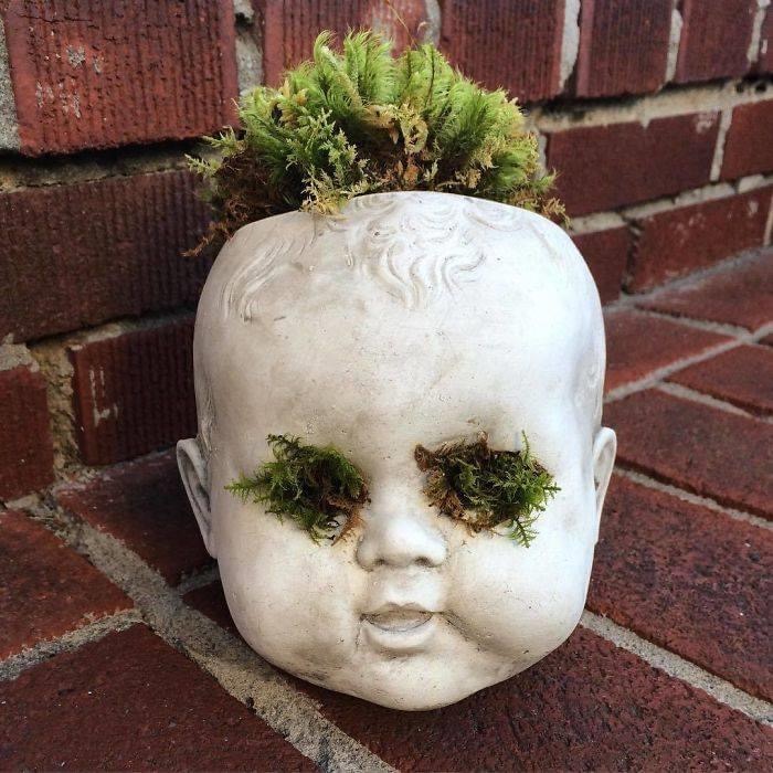 scary planter