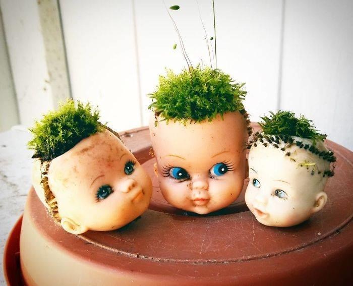 flowerpot dolls scary