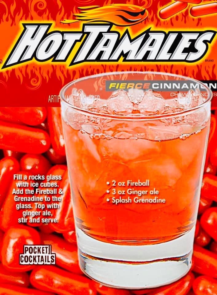 negroni - Hottmales Brand Volvo Fierce Cinnamon Ch And Is Artia Fill a rocks glass with ice cubes. Add the Fireball & Grenadine to the glass. Top with ginger ale, stir and serve. 2 oz Fireball 3 oz Ginger ale Splash Grenadine Pocketil Cocktails