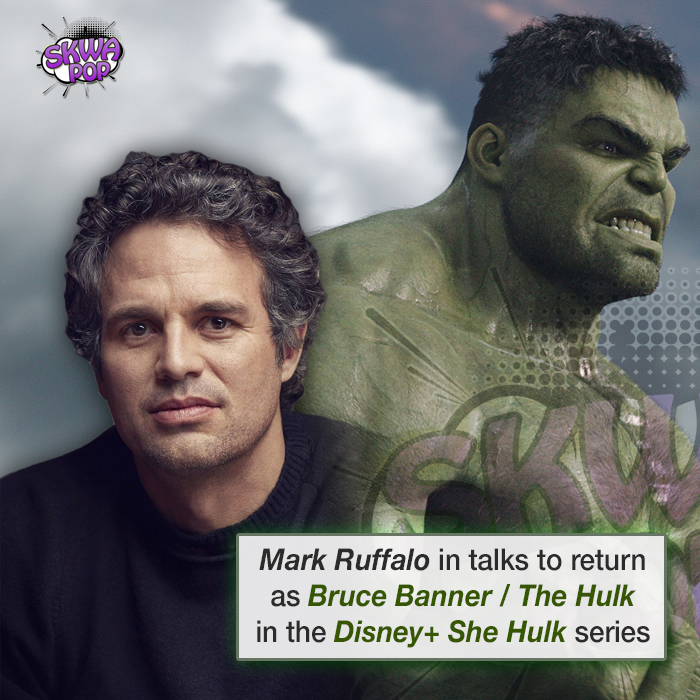 album cover - Mark Ruffalo in talks to return as Bruce Banner The Hulk in the Disney She Hulk series