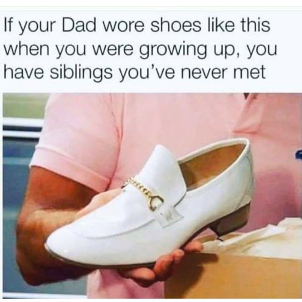 chevy chase shoes - If your Dad wore shoes this when you were growing up, you have siblings you've never met