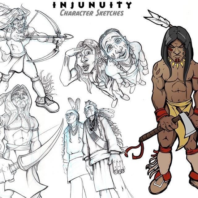 people - In Junuity Character Sketches Teo Mvua