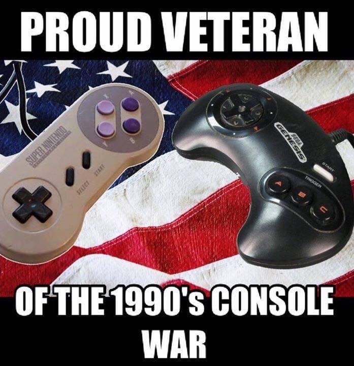 game controller - Proud Veteran Genesis Sobe Super Nintendo Stale Select Of The 1990's Console War