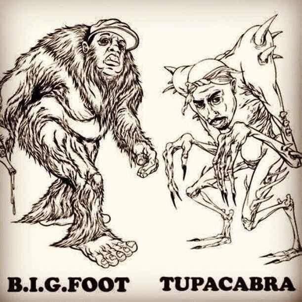 notorious big foot - B.I.G.Foot Tupacabra