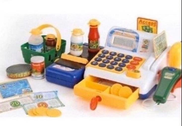 do you have any experience with cash registers meme children's play toy
