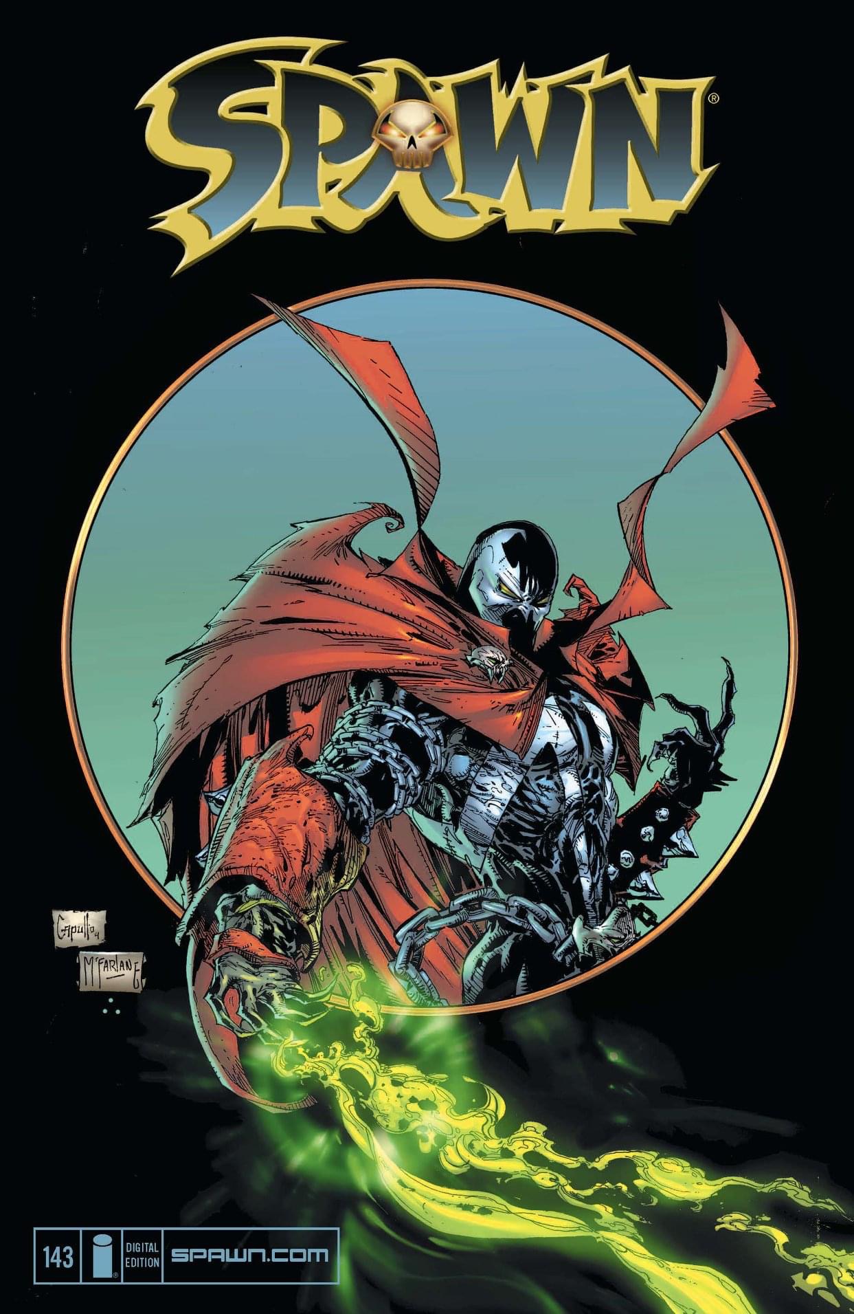 spawn comic drawing