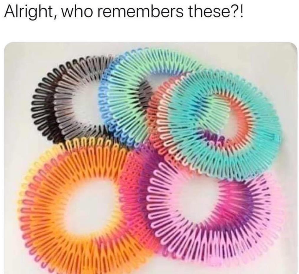 90s accessories plastic hair bands - Alright, who remembers these?!