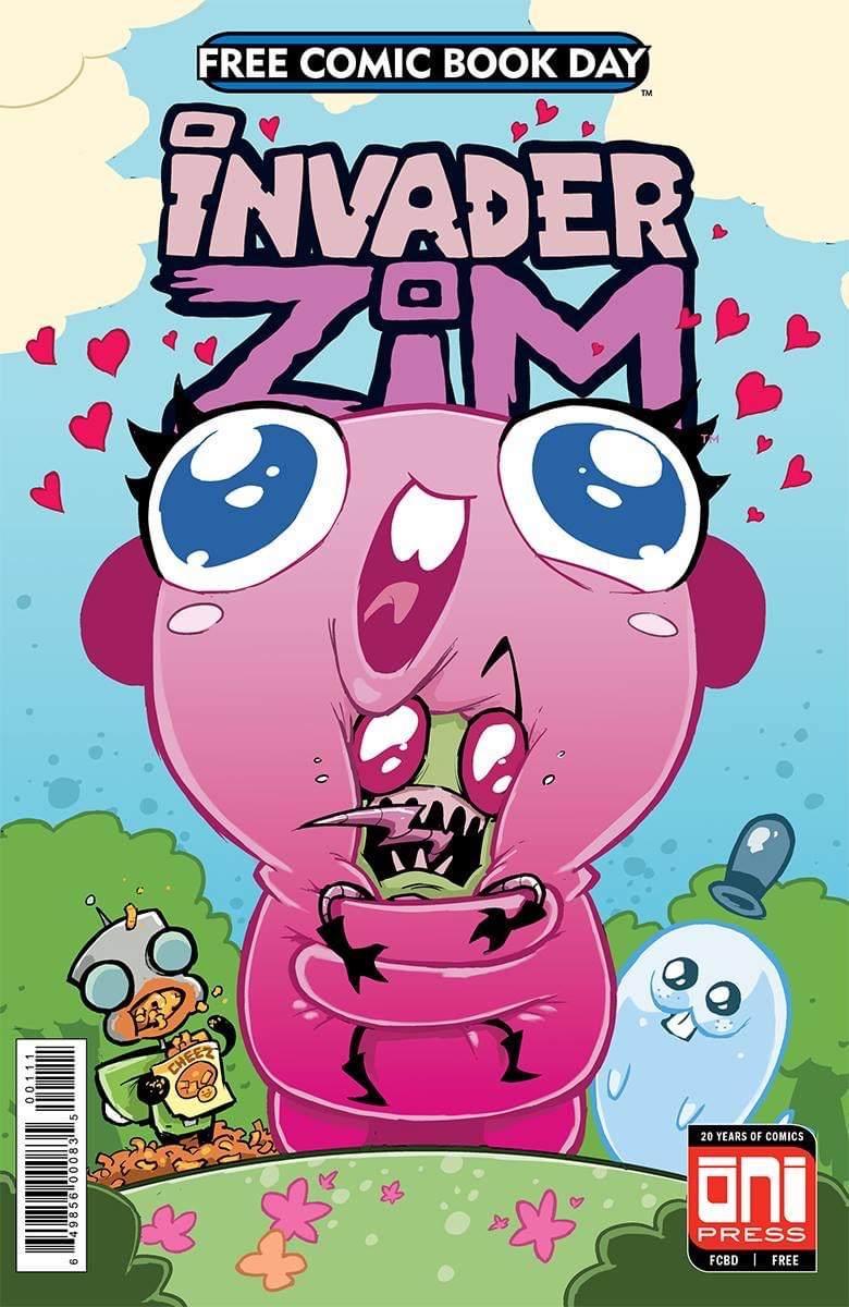 invader zim comic book - Free Comic Book Day Pnvadr Zam Che 20 Years Of Comics Oni Press Fcbd | Free