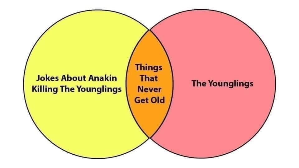 Darth Vader - Jokes About Anakin Killing The Younglings Things That Never Get Old The Younglings