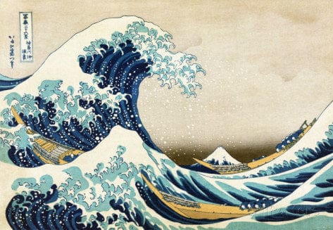 hokusai great wave off kanagawa