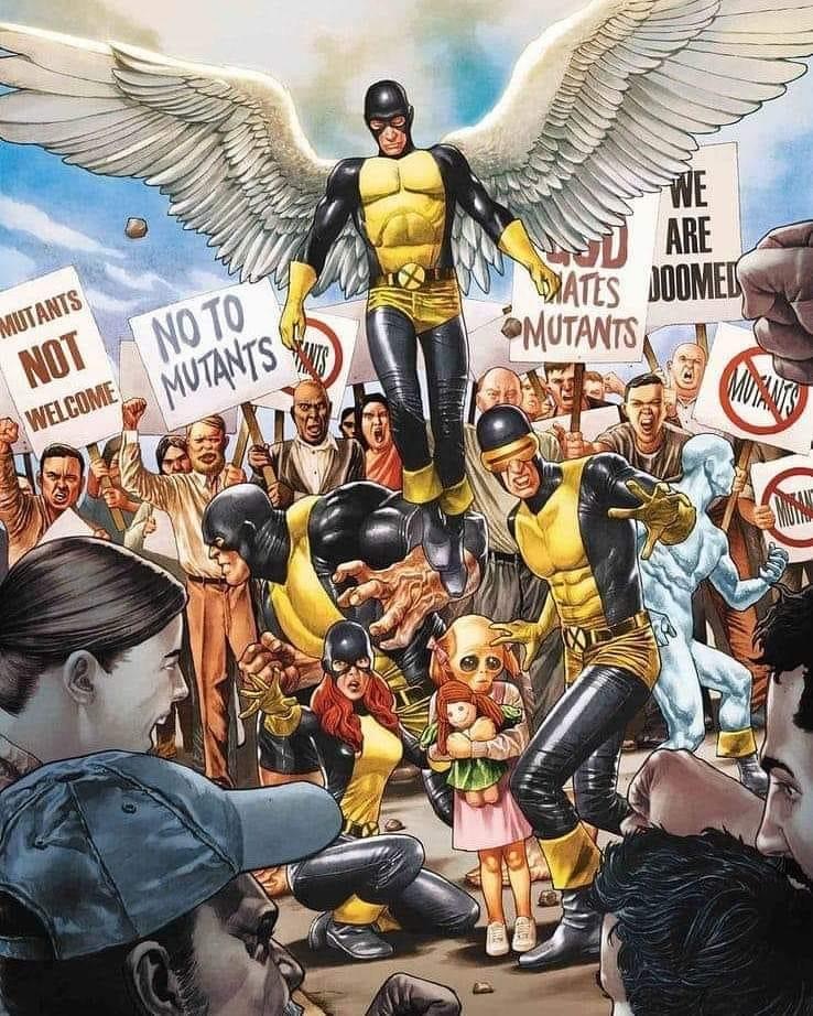 x men marvel comics - We Are Saates Joomek Mutants Mutants Not Welcome Mutants