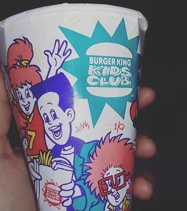 burger king kids club meal used cups - Burger King Kids Club Jaws IO Clo