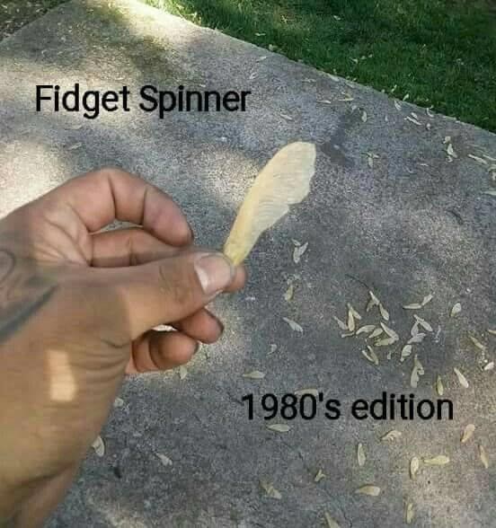 original fidget spinner meme - Fidget Spinner 1980's edition