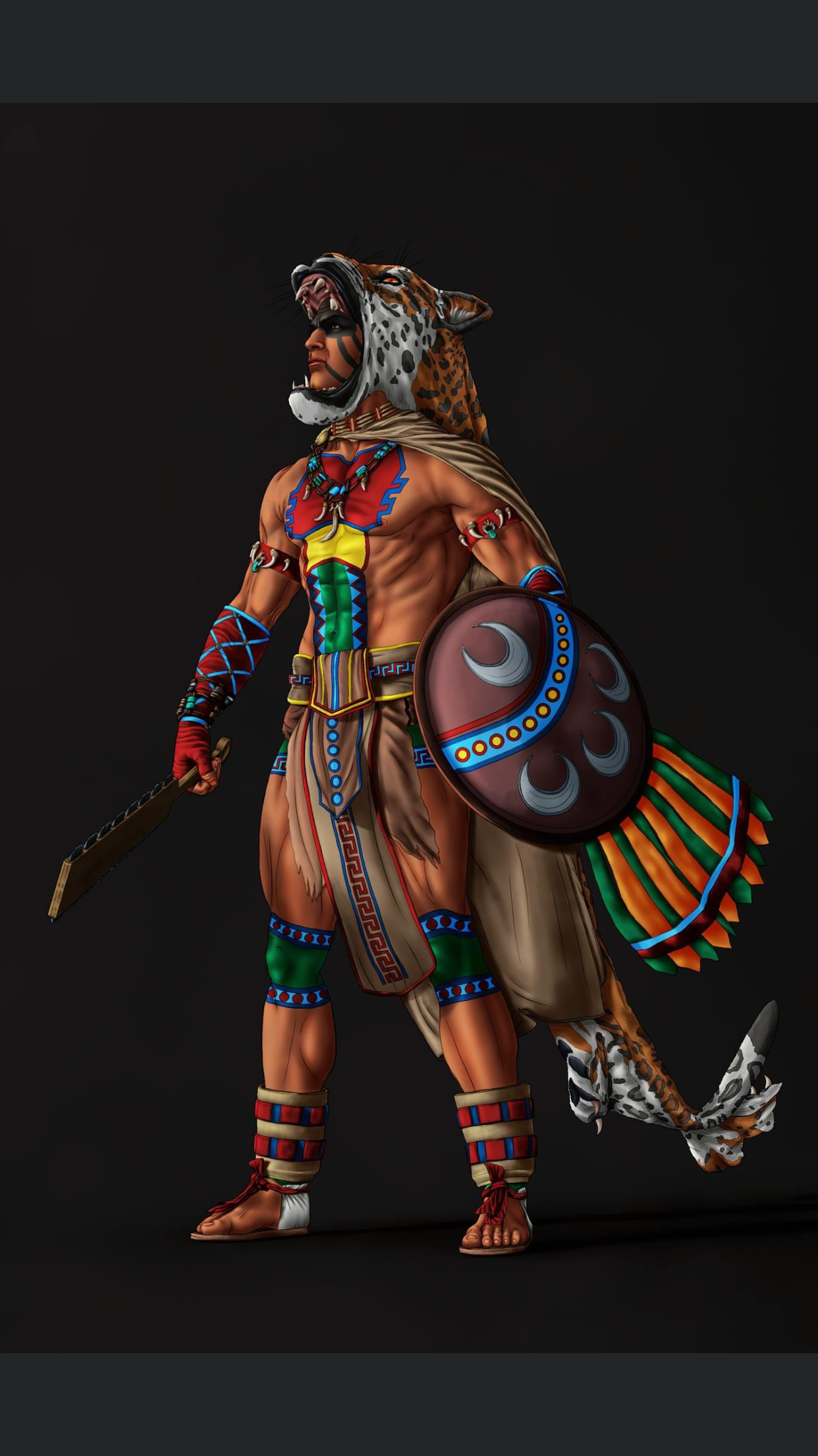 aztec warrior god