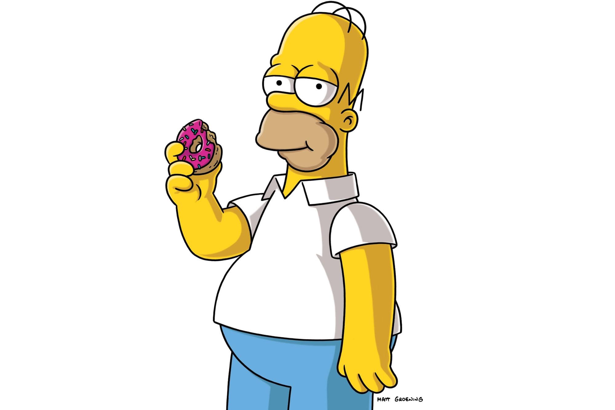 simpsons donut - Matt Groening