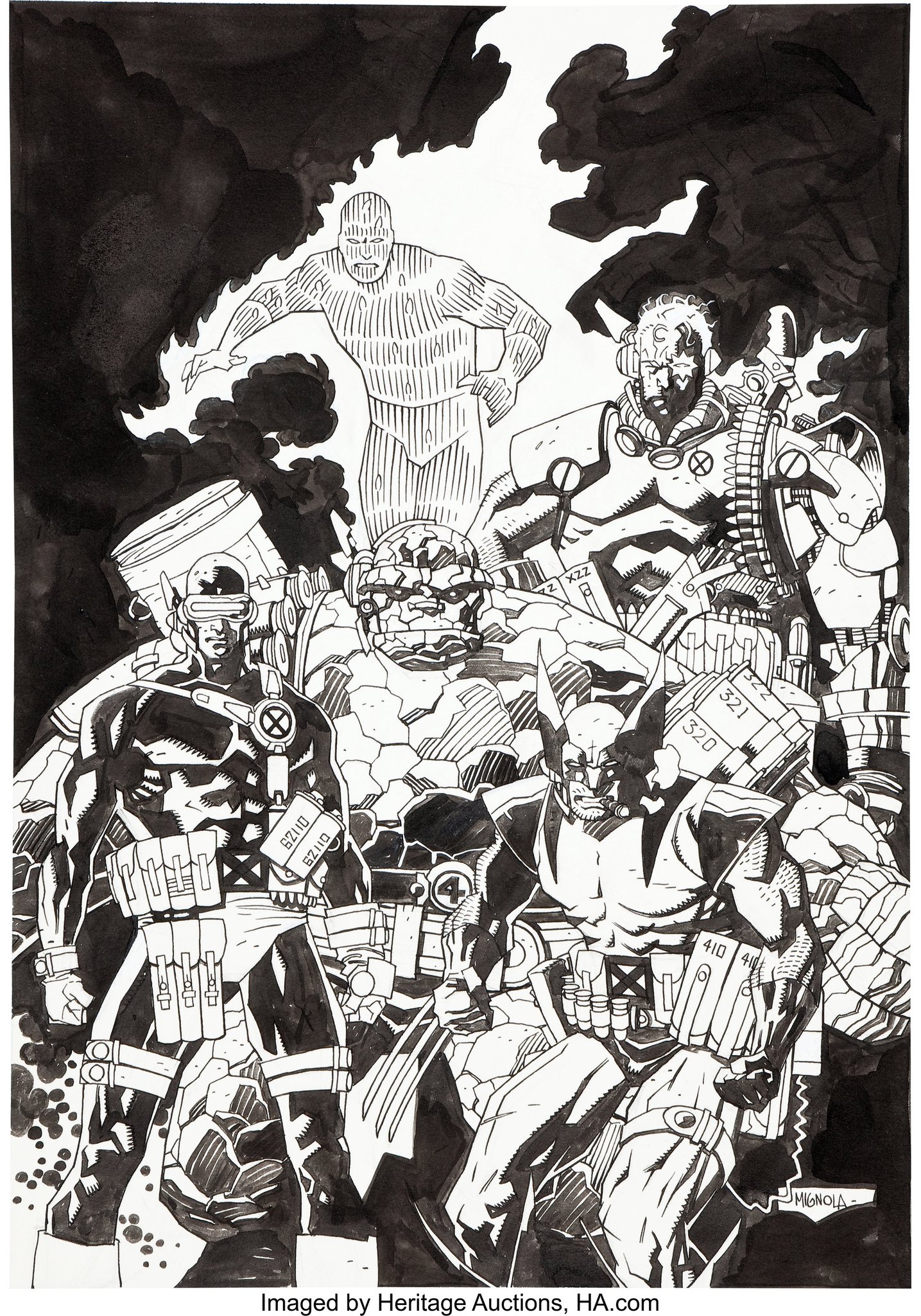 mike mignola art - Whetettel 520 Y und Ona Mo Imaged by Heritage Auctions, Ha.com