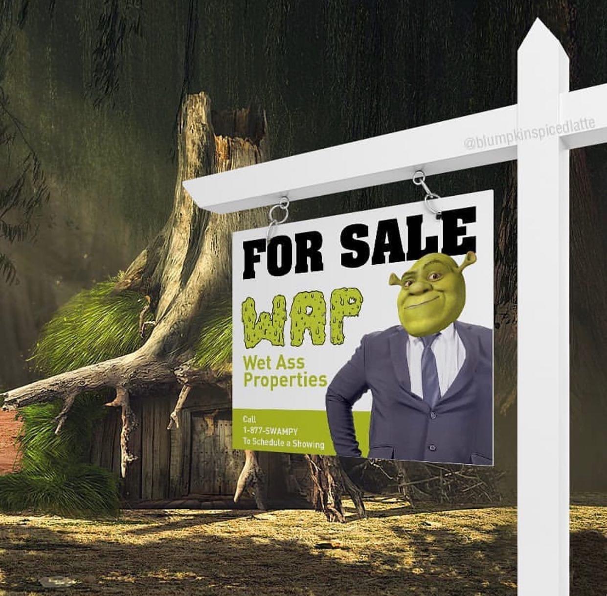 tree - biumpkinspicedlalte For Sale Wrp Wet Ass Properties Call 1877Swampy To Schedule a Showing