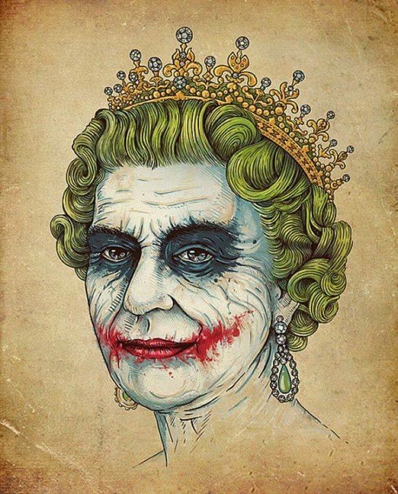 joker queen of england