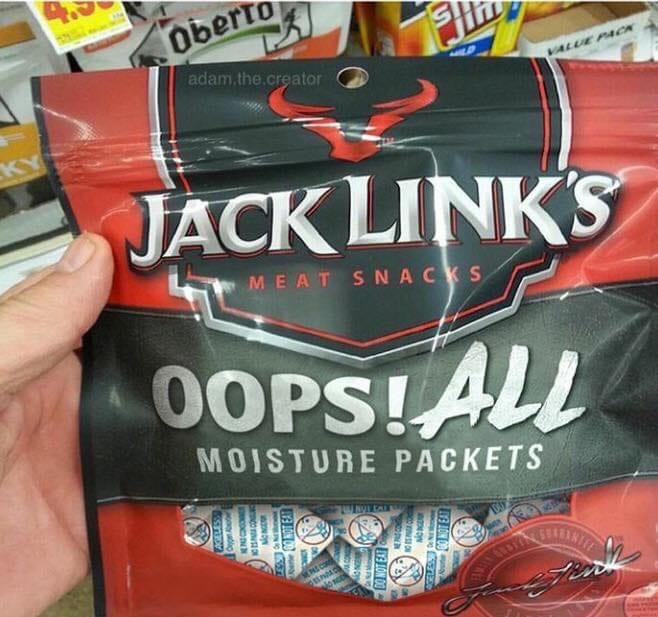 jack links oops all moisture packets - Oberto adam, the creator Jack Link'S Meat Snacks Oops! All Moisture Packets Ails Com Olten Content Te Mons Coltem Gelene