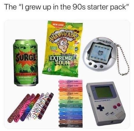 portable electronic game - The "I grew up in the 90s starter pack" New Look Thatch Vive Sour Maro Candy Surgi Extreme Sour On cettes Gamle Gmc Saw