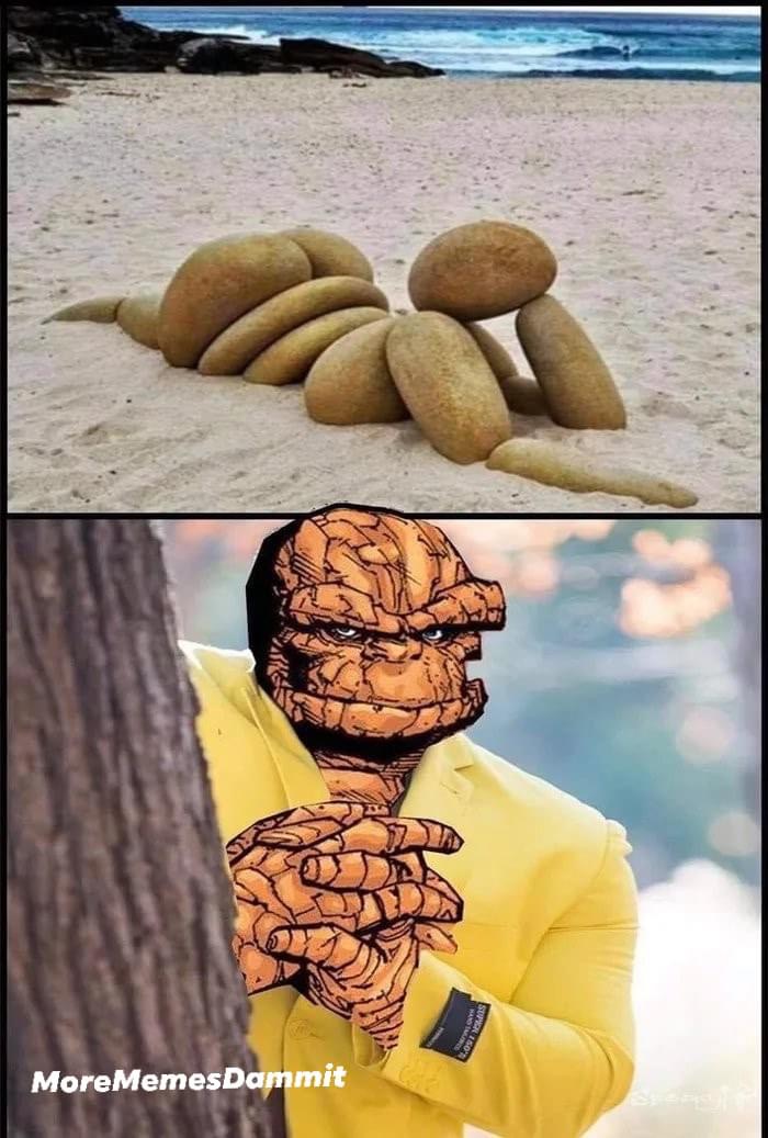 rocks nude beach - MoreMemes Dammit