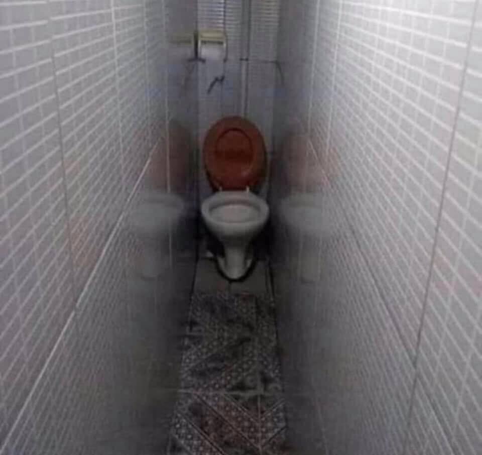 toilets with threatening auras