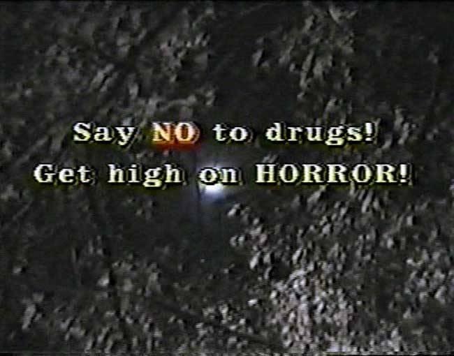 grunge horror aesthetic - Say No to drugs! Get high on Horror!