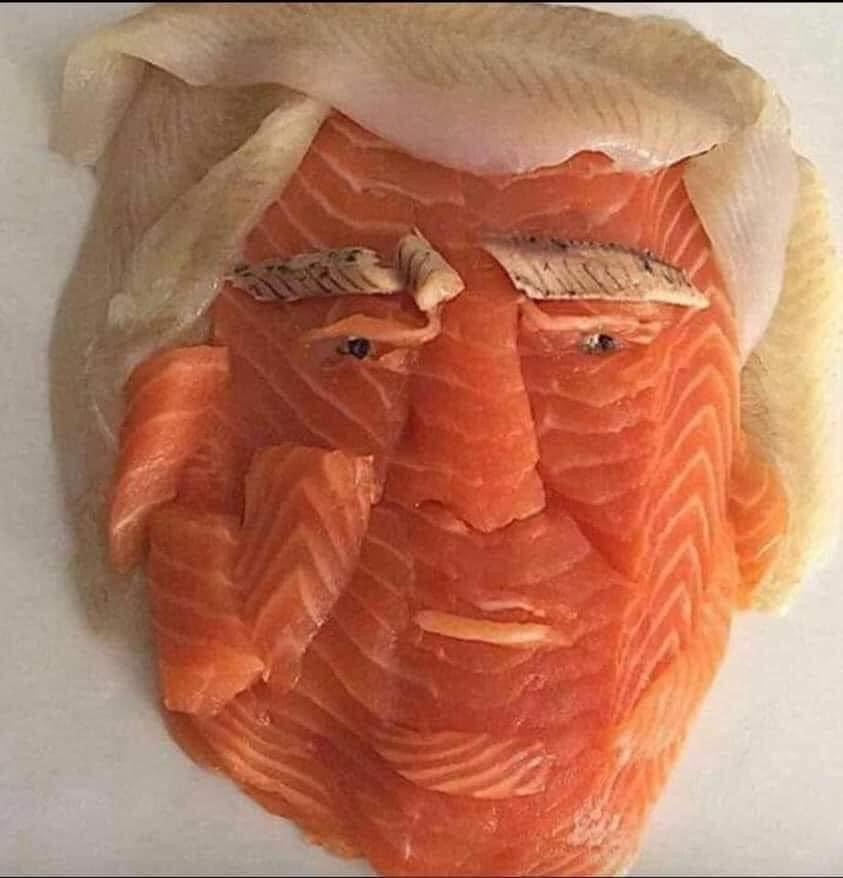 trump as a fish