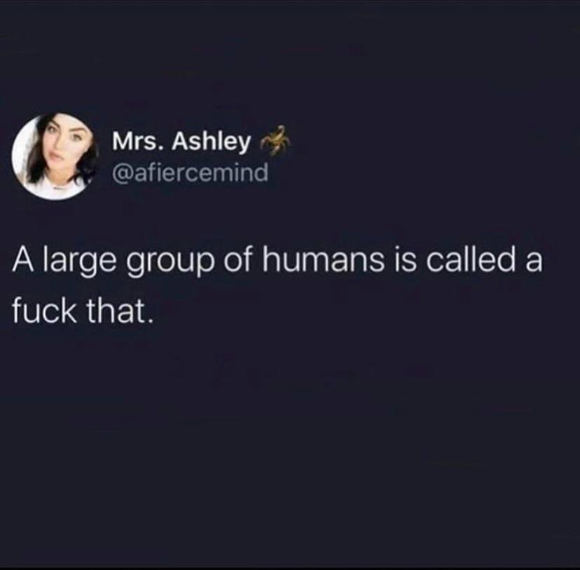 presentation - Mrs. Ashley A large group of humans is called a fuck that.