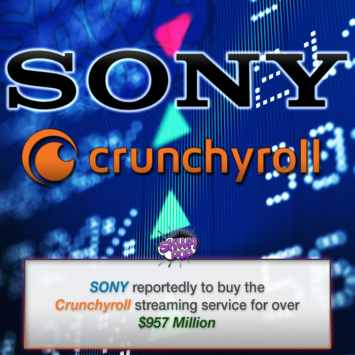 banner - Sony crunchyroll Sony reportedly to buy the Crunchyroll streaming service for over $957 Million