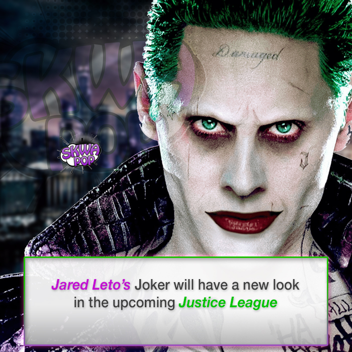 jared leto joker - anaged Skw Jared Leto's Joker will have a new look in the upcoming Justice League