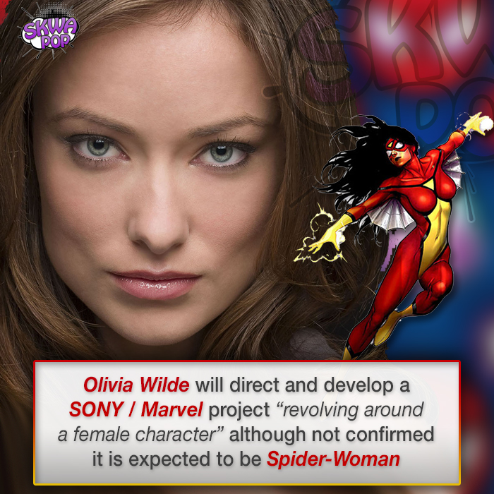 remy hadley - Kw Olivia Wilde will direct and develop a Sony Marvel project "revolving around a female character" although not confirmed it is expected to be SpiderWoman