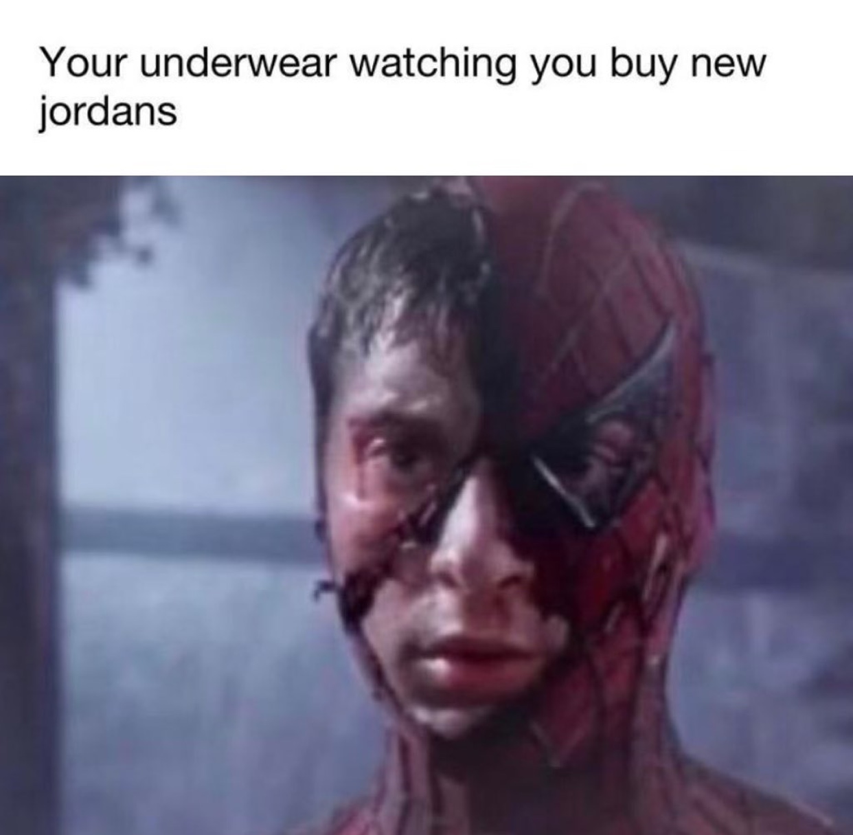 head - Your underwear watching you buy new jordans