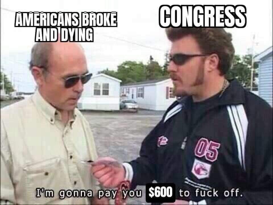 ricky trailer park boys money - Americans Broke And Dying Congress Te 05 I'm gonna pay you $600 to fuck off.