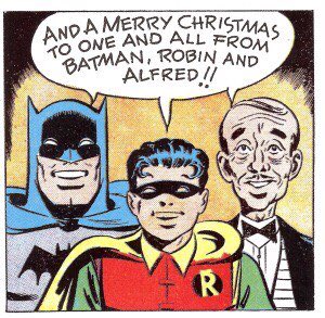 batman and santa - And A Merry Christmas To One And All From Batman, Robin And Alfred.!! R