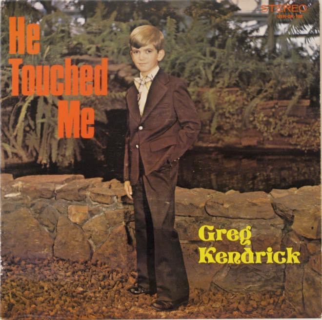 awkward christian album covers - Lre USRO20 He Touched fille Me Greg Kendrick
