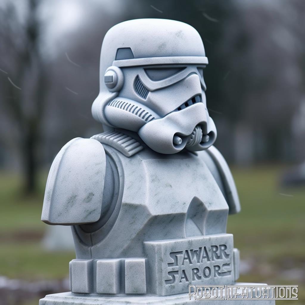 28 Star Wars Caskets, Urns, and Tombstones that are out of this world