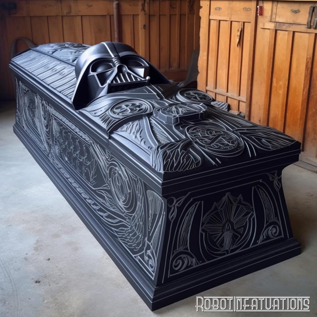 28 Star Wars Caskets, Urns, and Tombstones that are out of this world