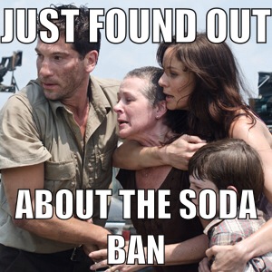 Walking Dead Group find out about the soda ban